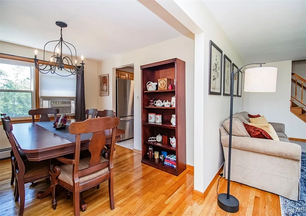 Dining area view