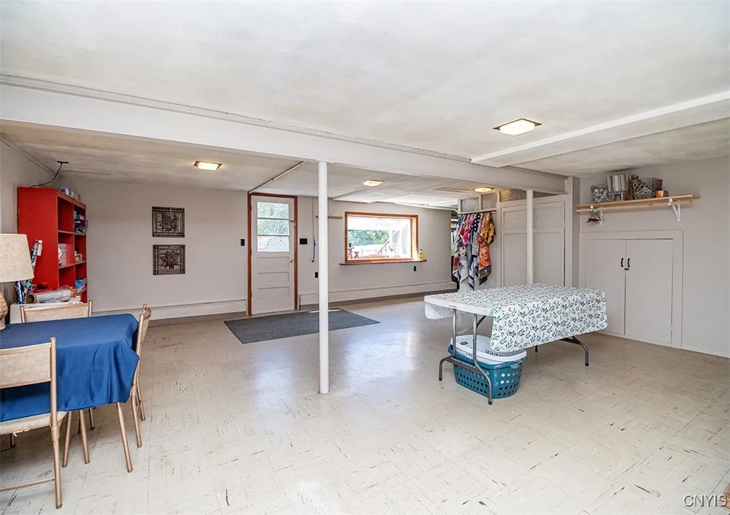 Clean large basement