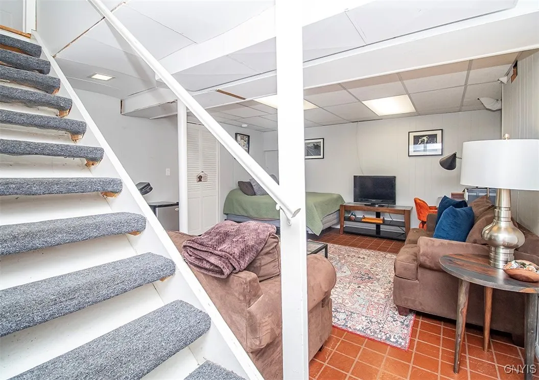 Heading to the lower level with just over 500 additional SF of finished space...