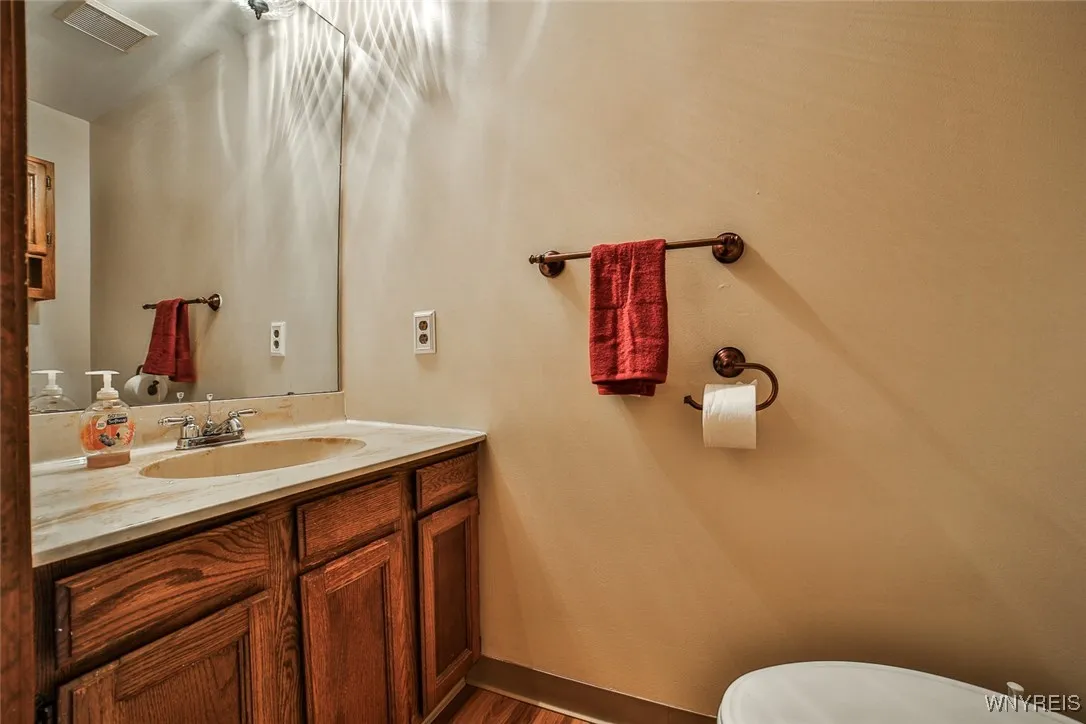 1/2 Bath on 1st floor