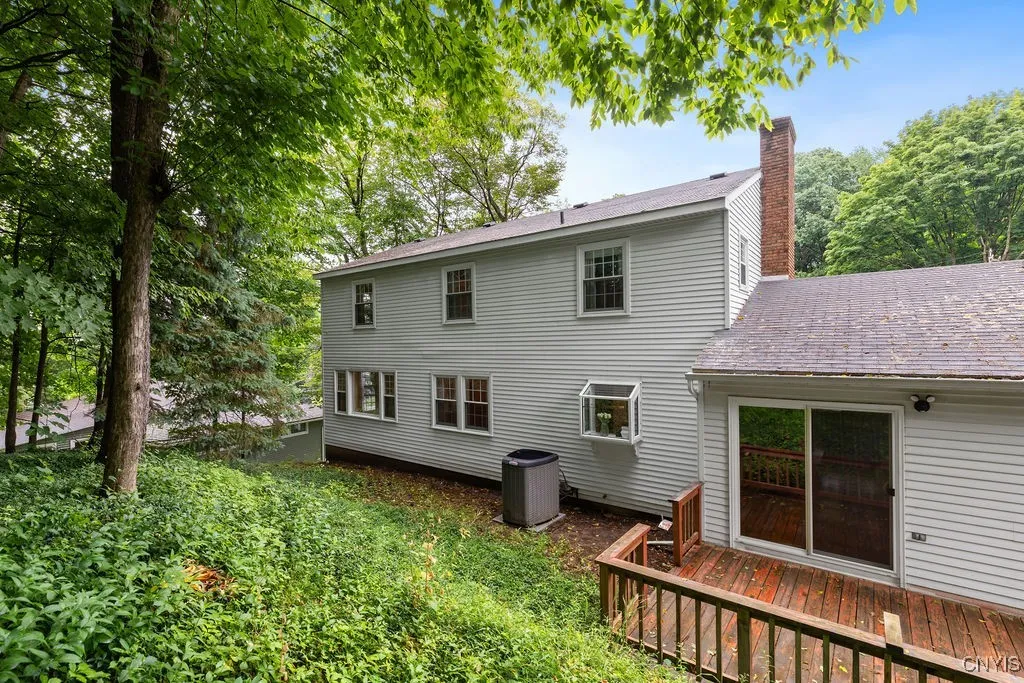 Back deck off of the family room
