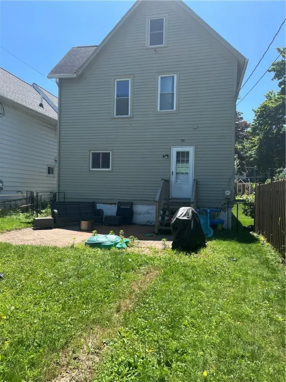 Some of the backyard-there’s another half that is all grass.