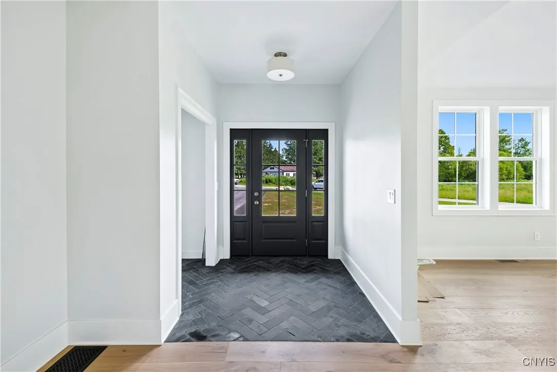 A welcoming entry way