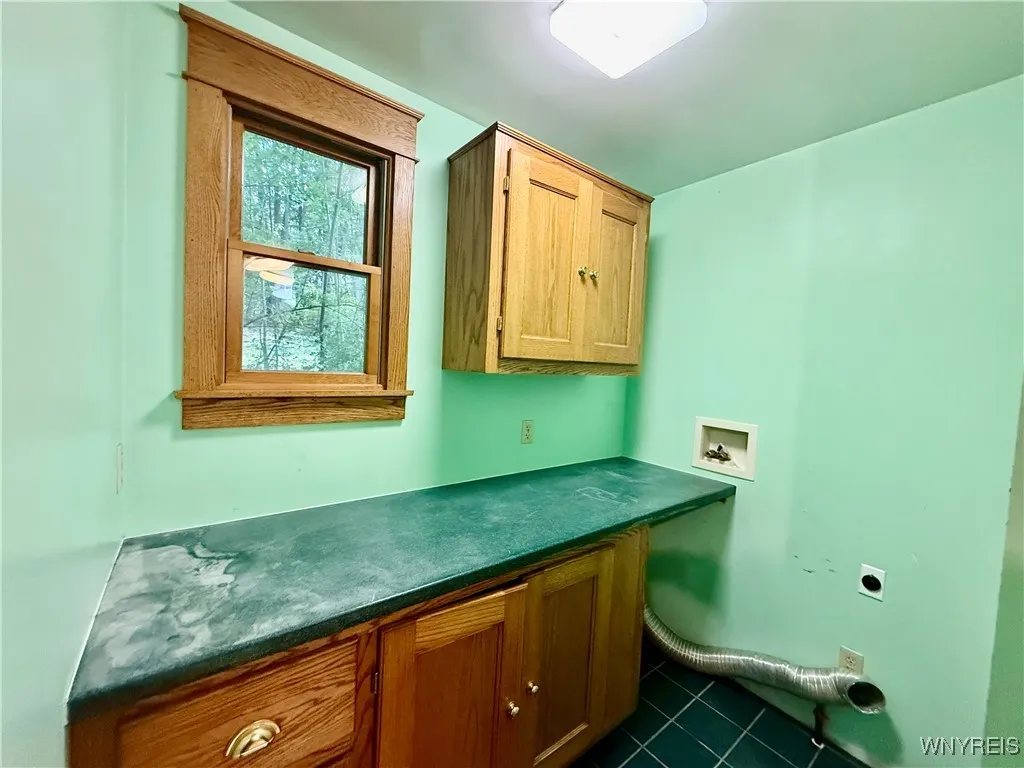 1st floor laundry room.
