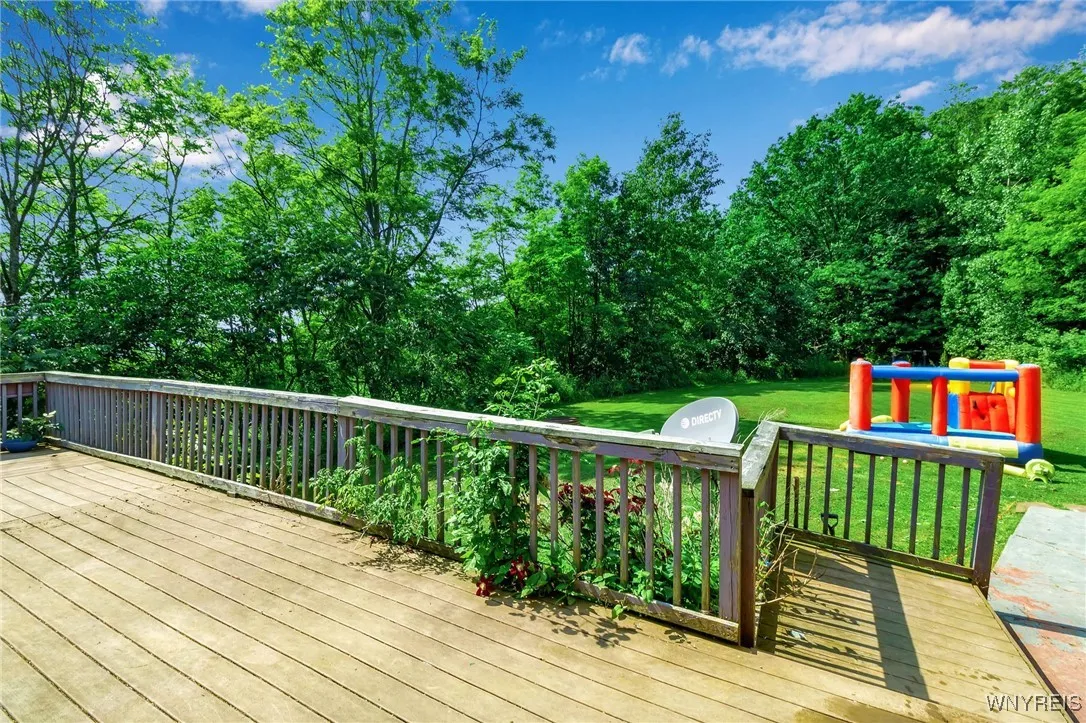 Open Wraparound Deck (Back of Home)