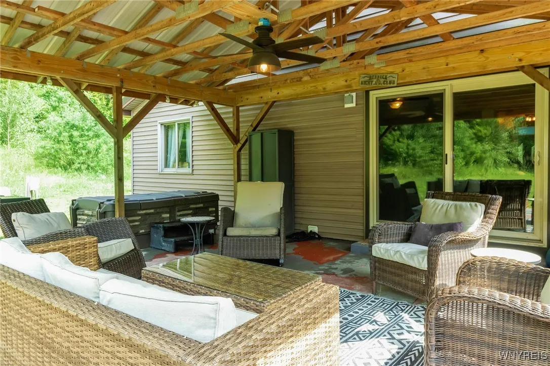 Covered Concrete Patio