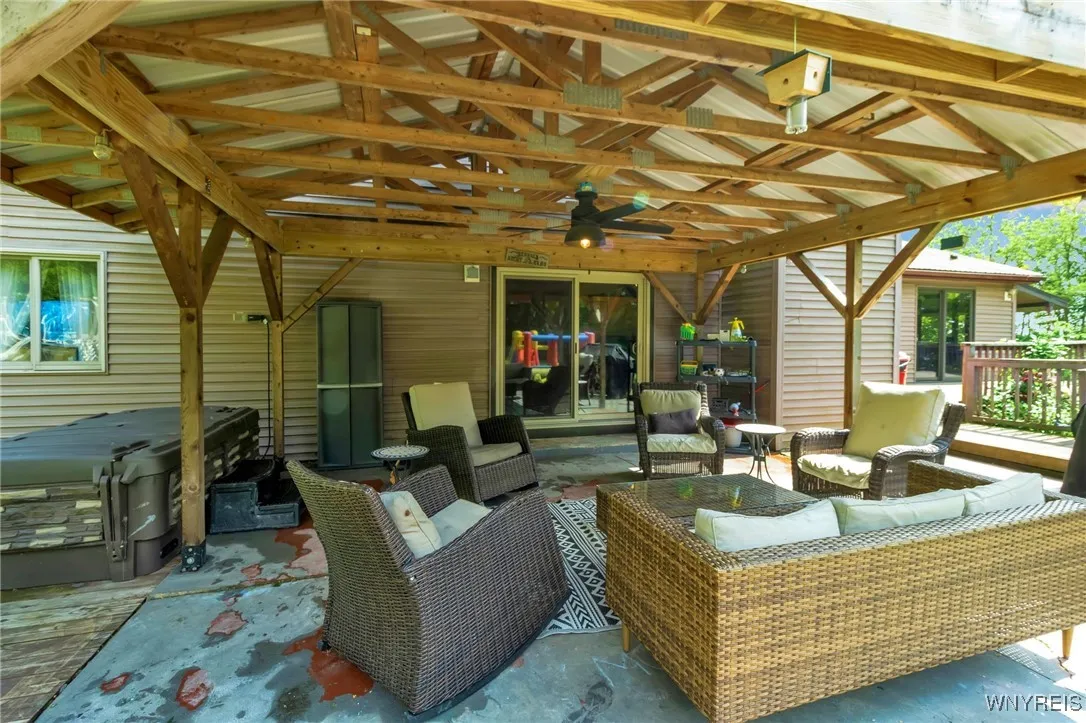 Covered Concrete Patio