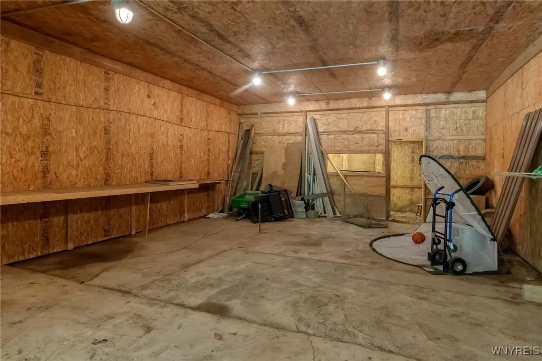 Inside of Barn