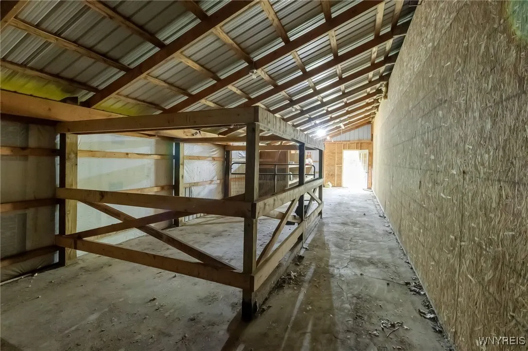 Inside of Barn