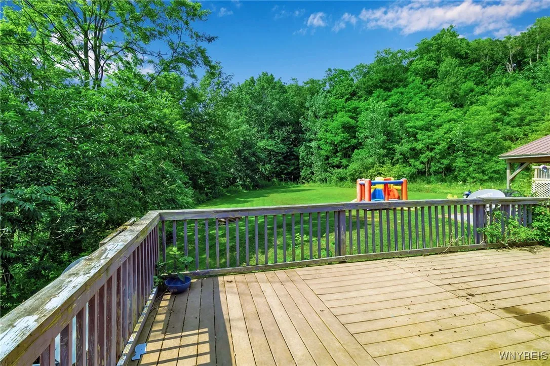 Open Wraparound Deck (Back of Home)