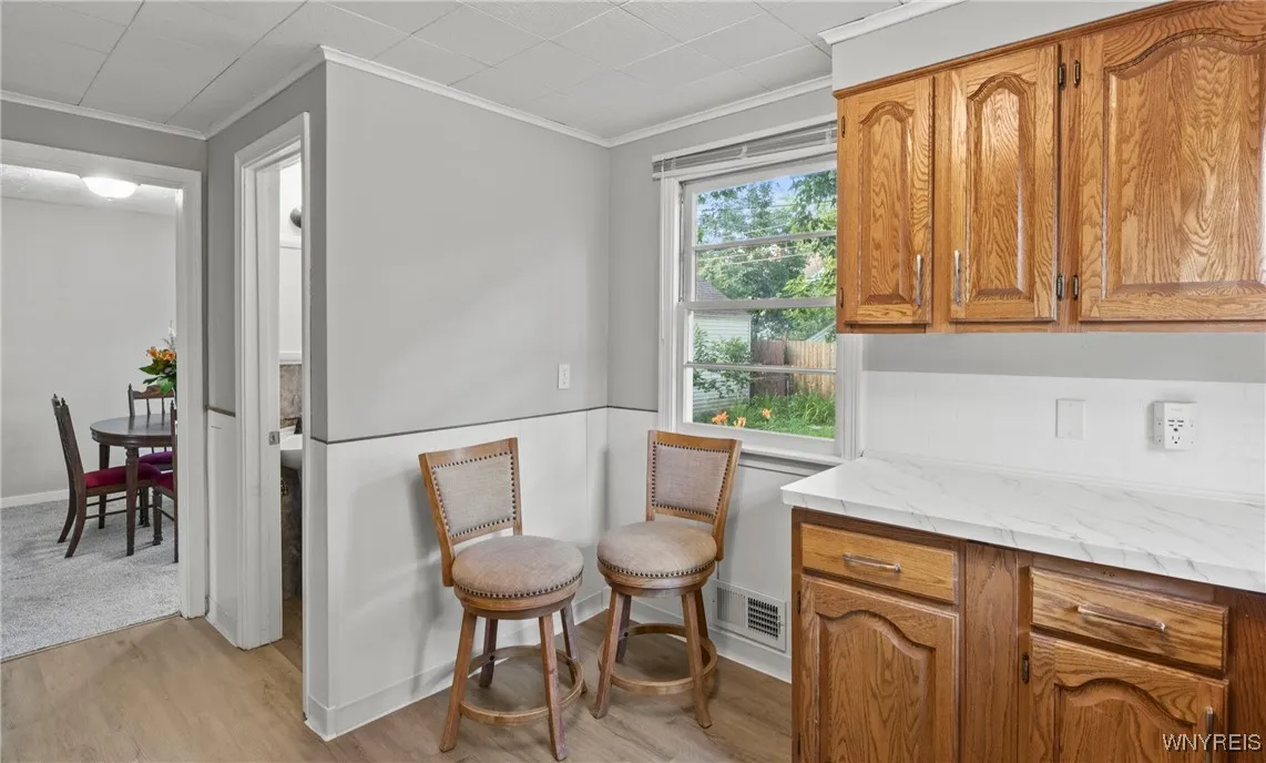 bonus space in the kitchen