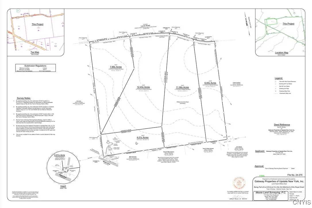 00 Lynch Road, Norway, New York 13416, Norway, New York 13416, ,Land,Closed,00 Lynch Road, Norway, New York 13416,0,S1619359