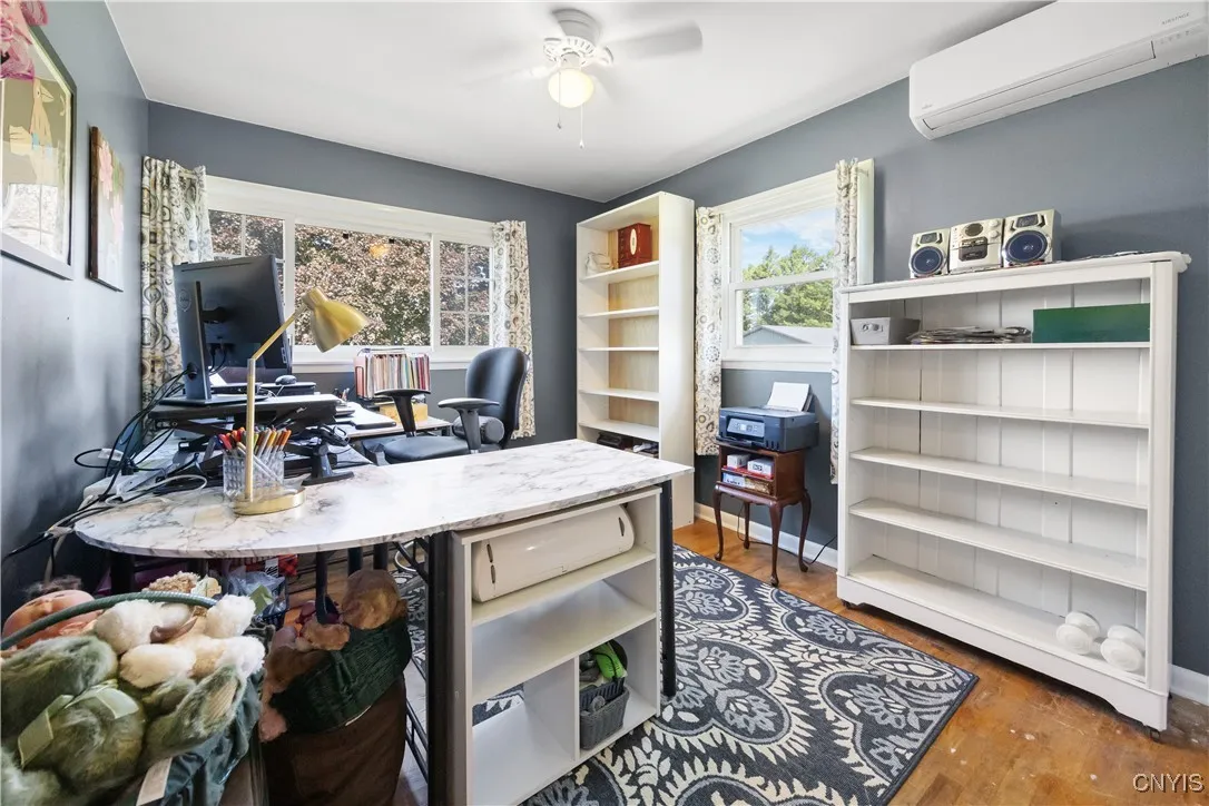 Bedroom 3 is currently used as an office. Note the abundance of natural light!