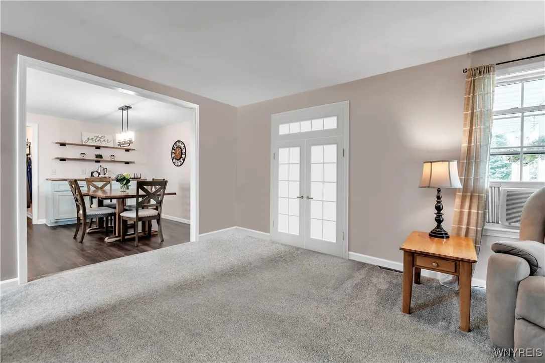 Rendering of potential French doors between main house and in-law suite!