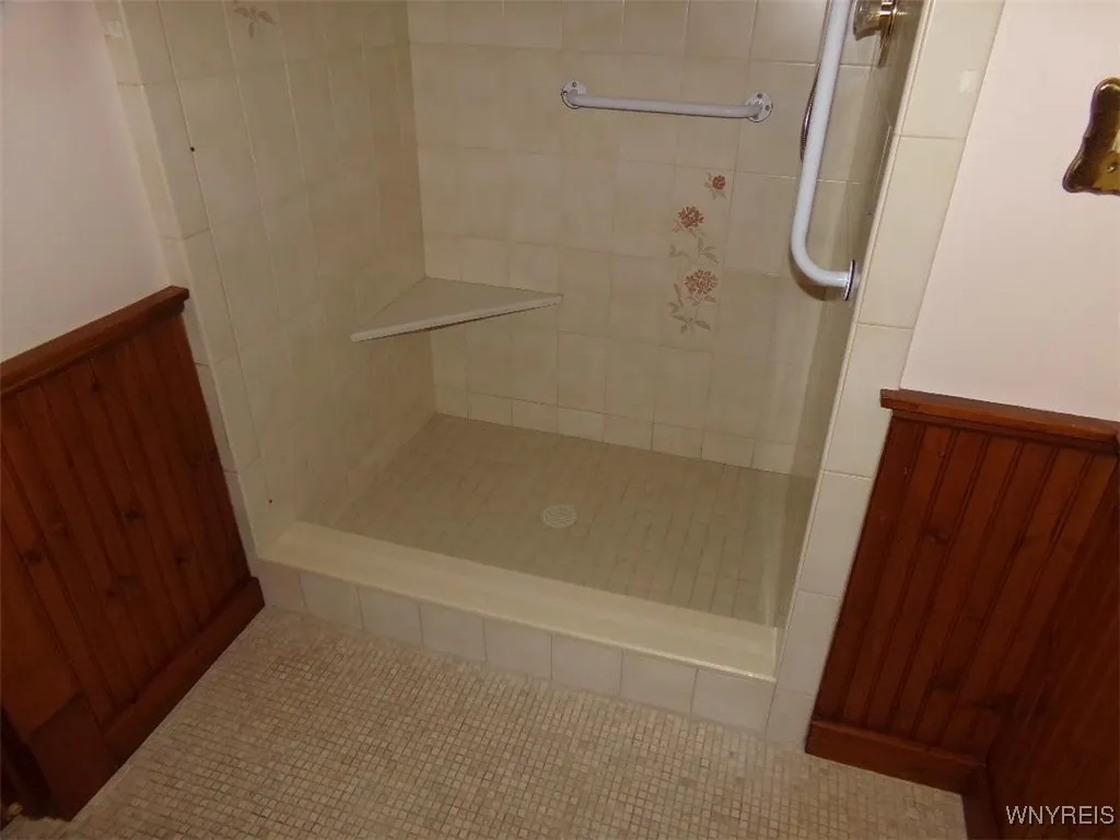 First floor bathroom  shower