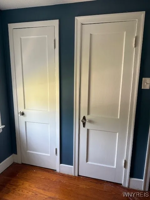 Walk up staircase to full attic for great storage