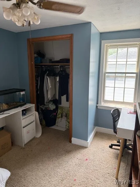 Bedroom 3 is bright w/two windows