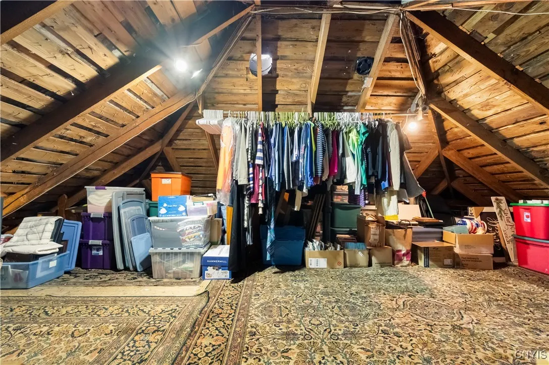 Huge attic space