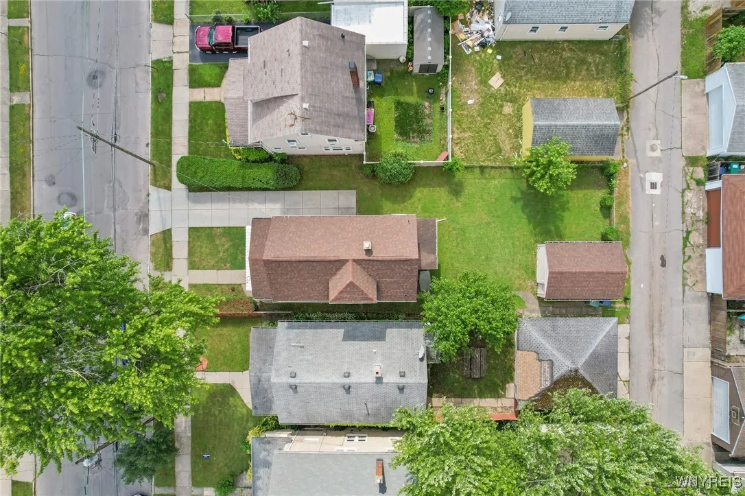 Overhead view