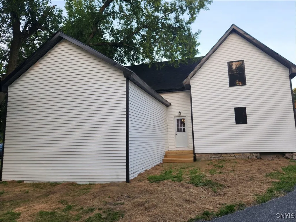 Back of House with Entrance