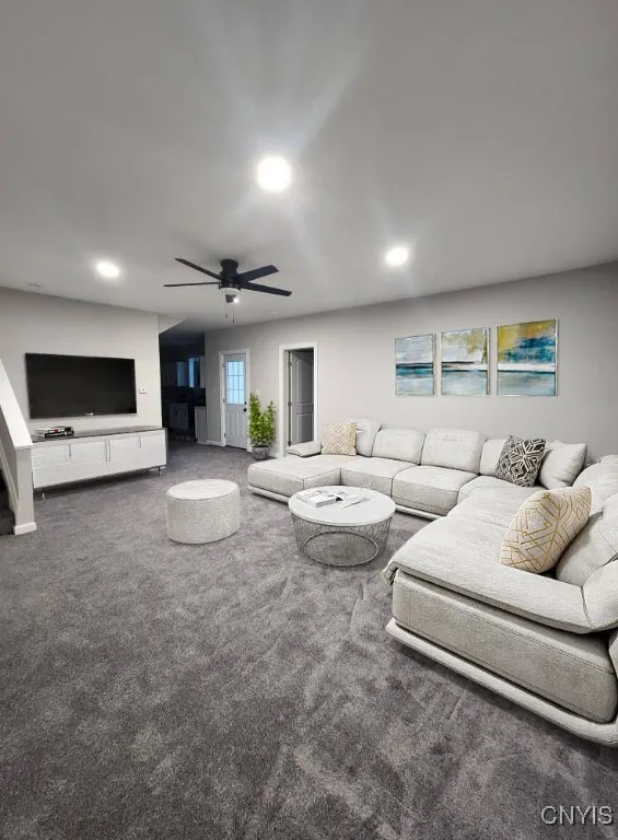 Large Livingroom Staged