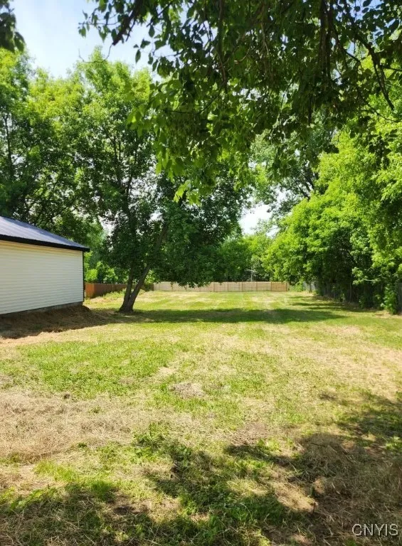 Partially Fenced LARGE Backyard