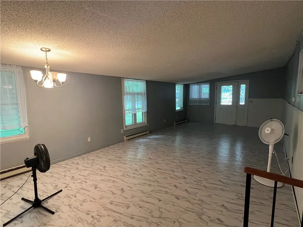 Entry way facing carport