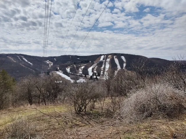 View of Greek Peak slopes
