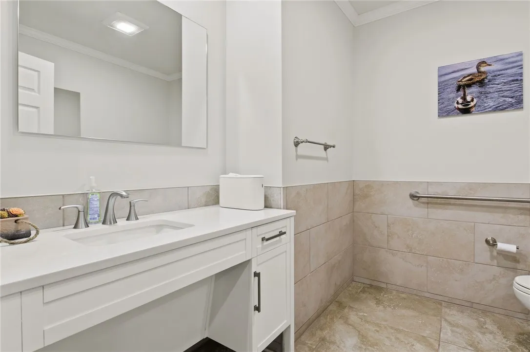 2nd Office 1/2 bath -1st floor