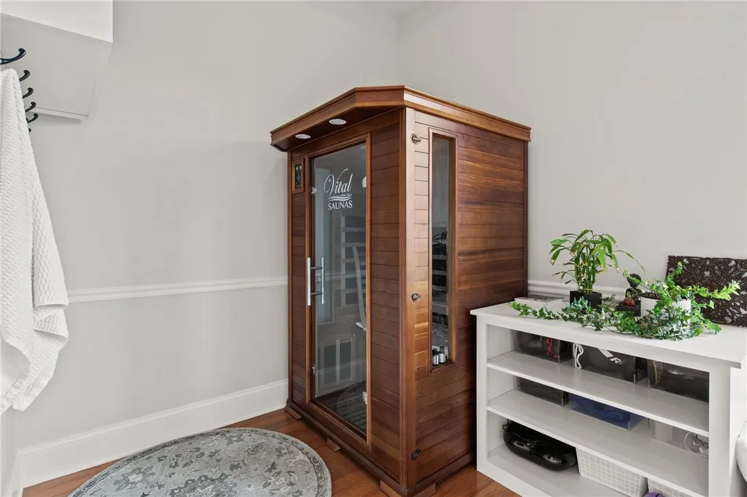 Spa-like bath with custom shower - looking to primary bedroom