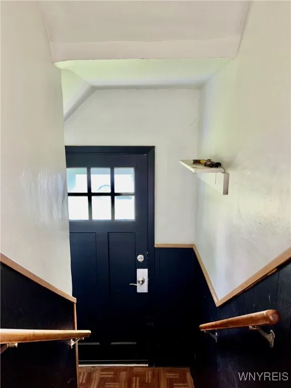 Back Hall/Stairs to Basement