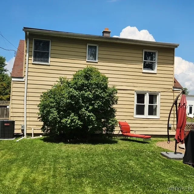 Private back yard