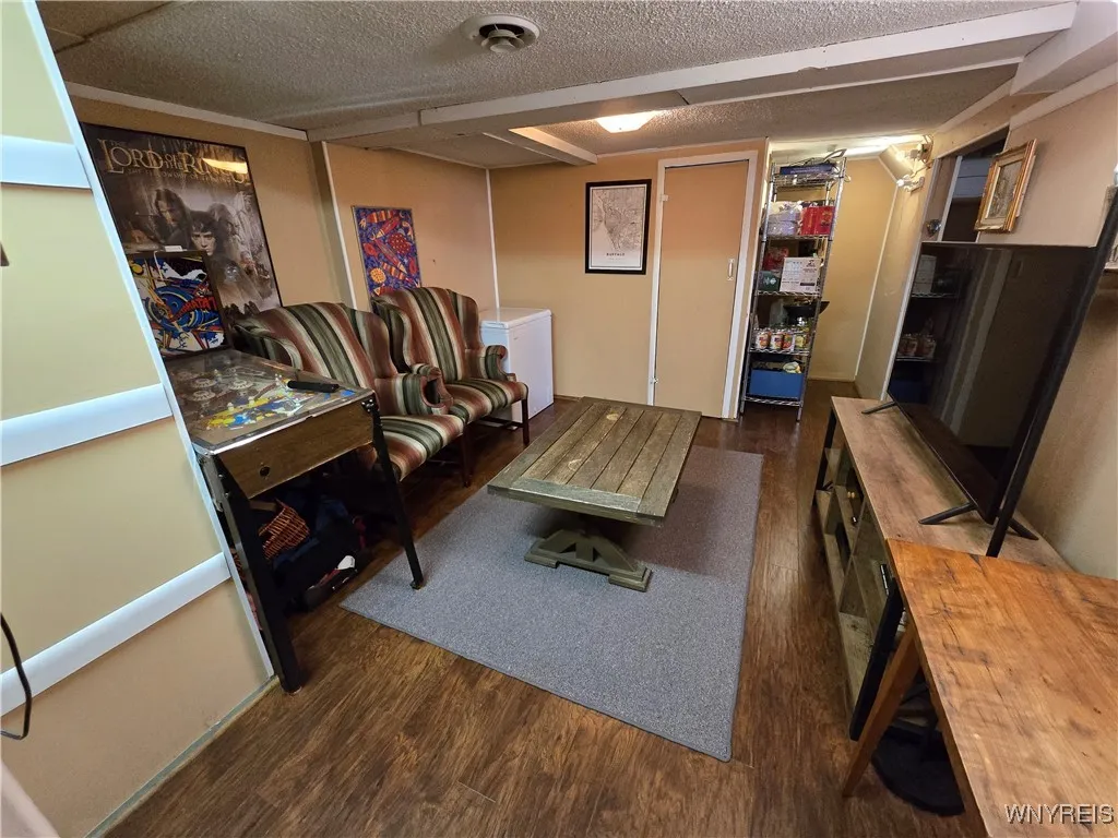 Basement recreational area