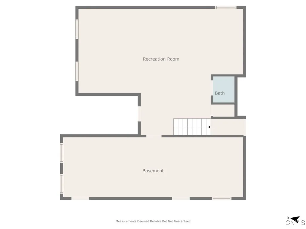 Basement floor plan