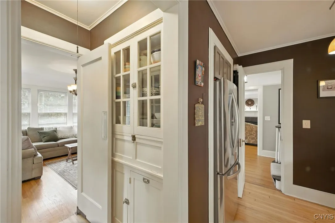 View from kitchen