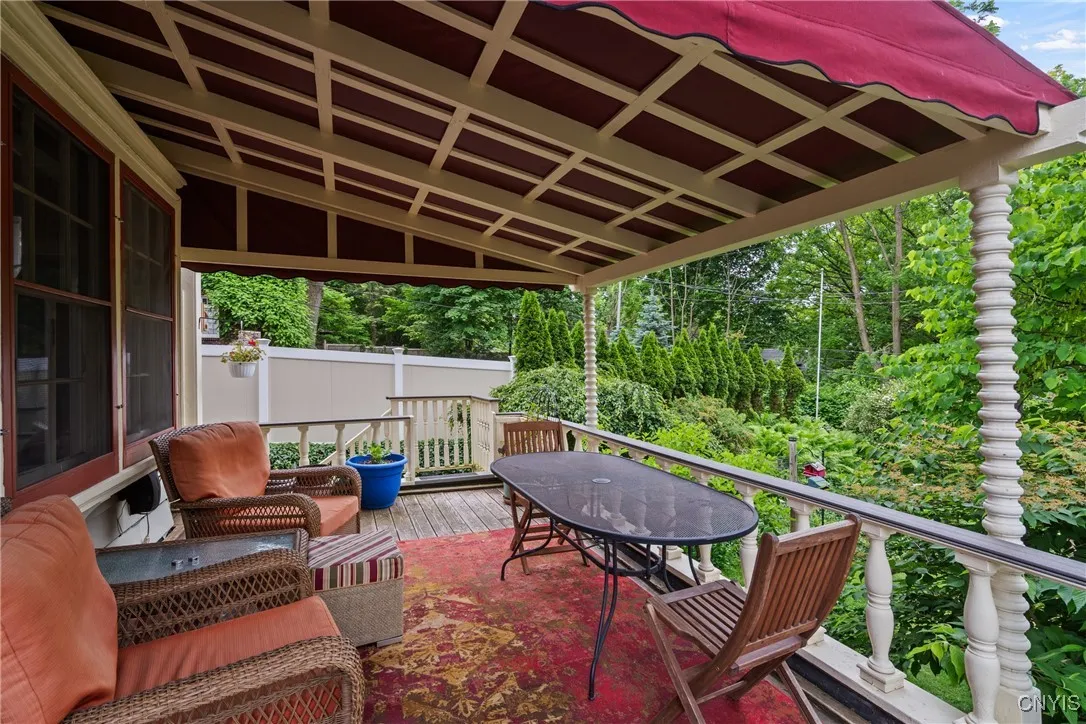 Back deck