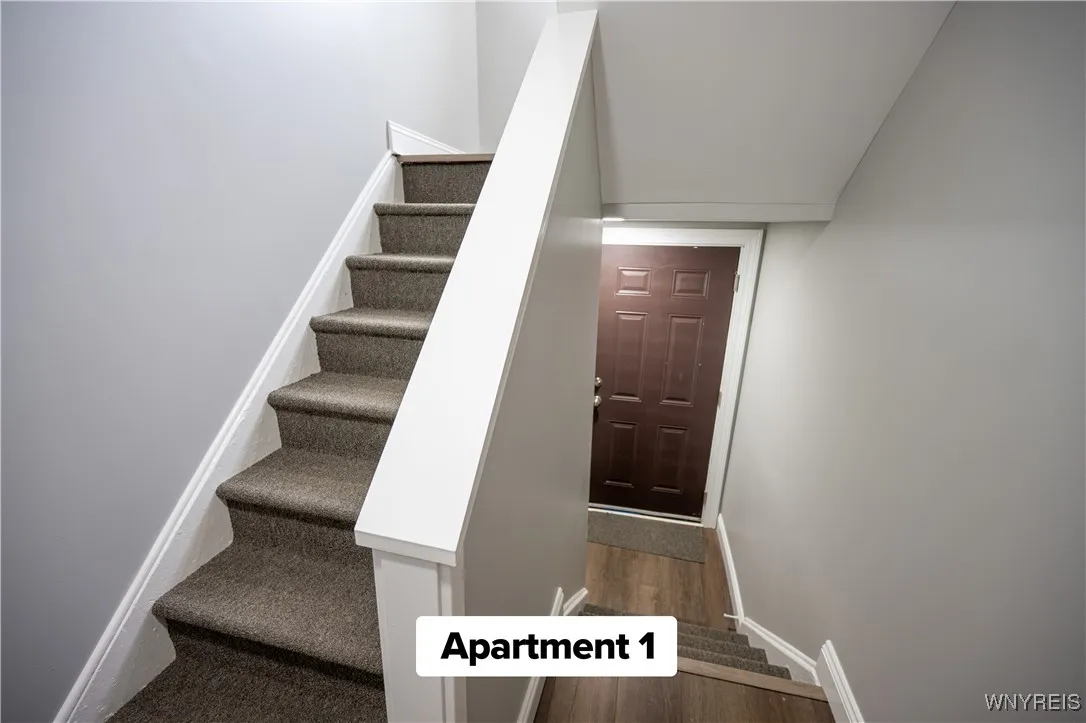 HALLWAY STAIRS TO UPPER REAR APARTMENTAPARTMENT