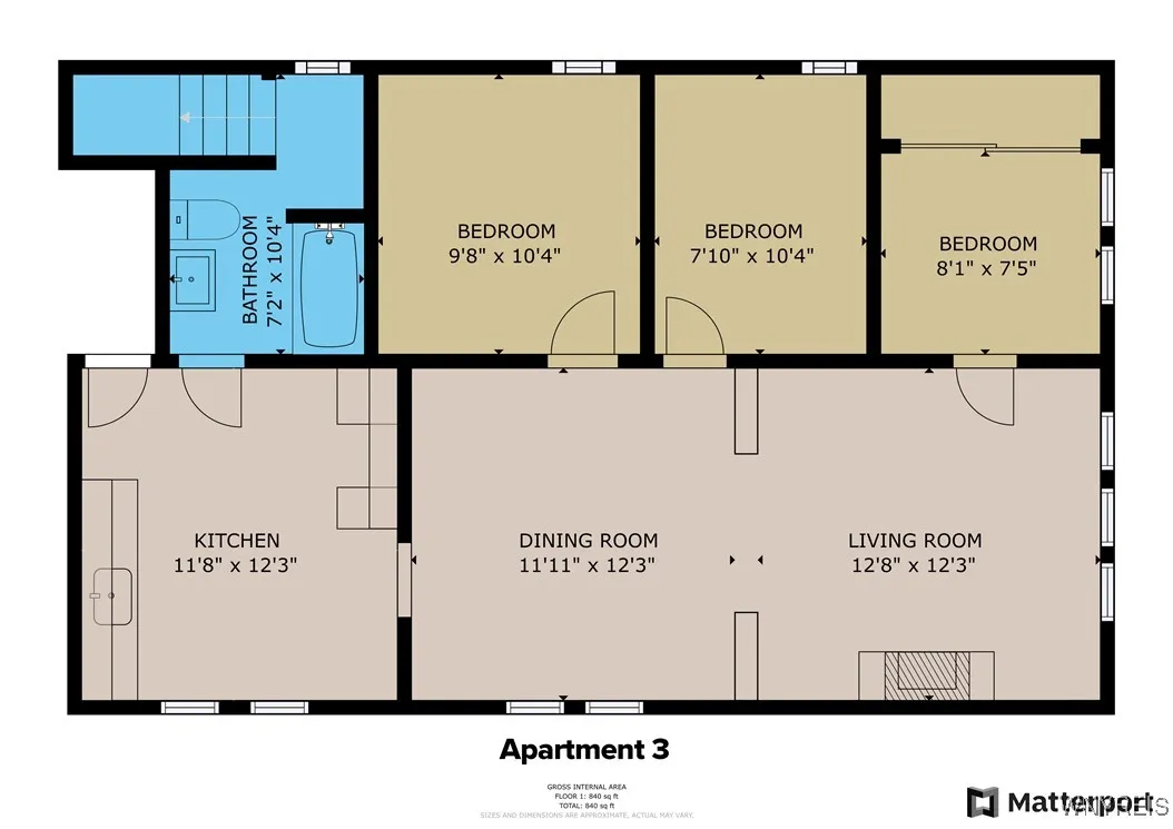 UPPER FRONT APARTMENT