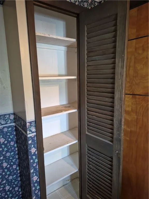 Upstairs Bath storage closet
