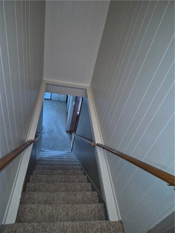 Stairs to upper level