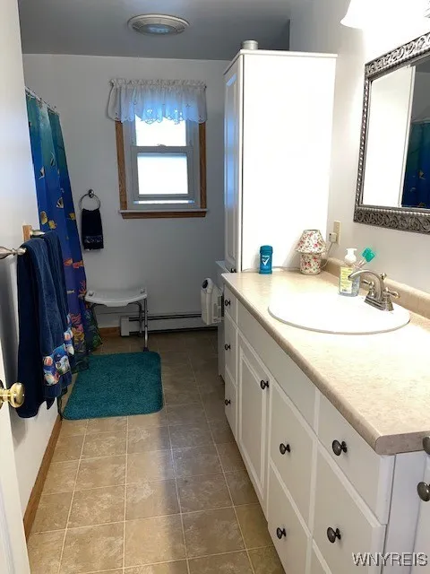 First floor full bath
