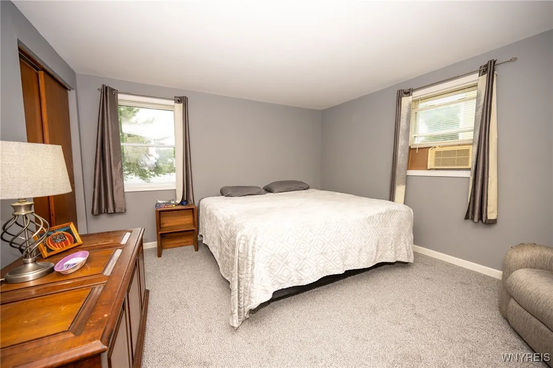 LOWER:  HUGE master bedroom, freshly painted