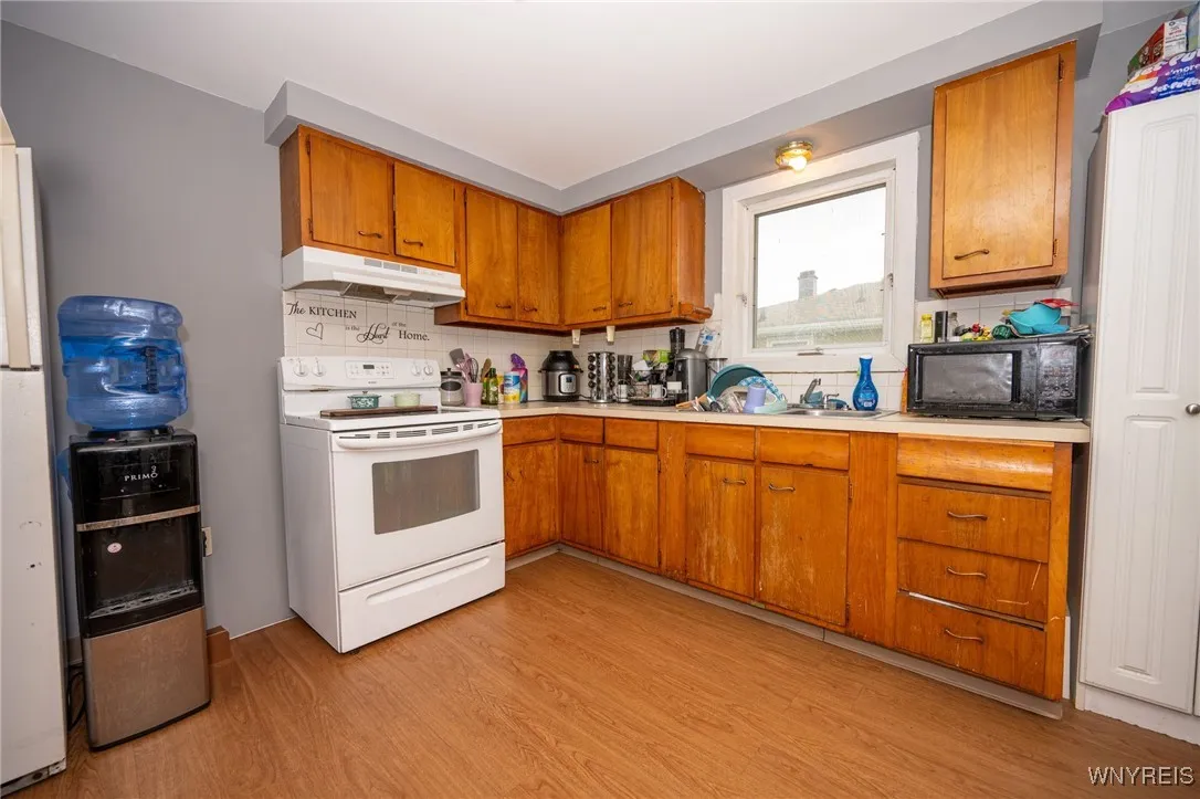 Upper:  Kitchen