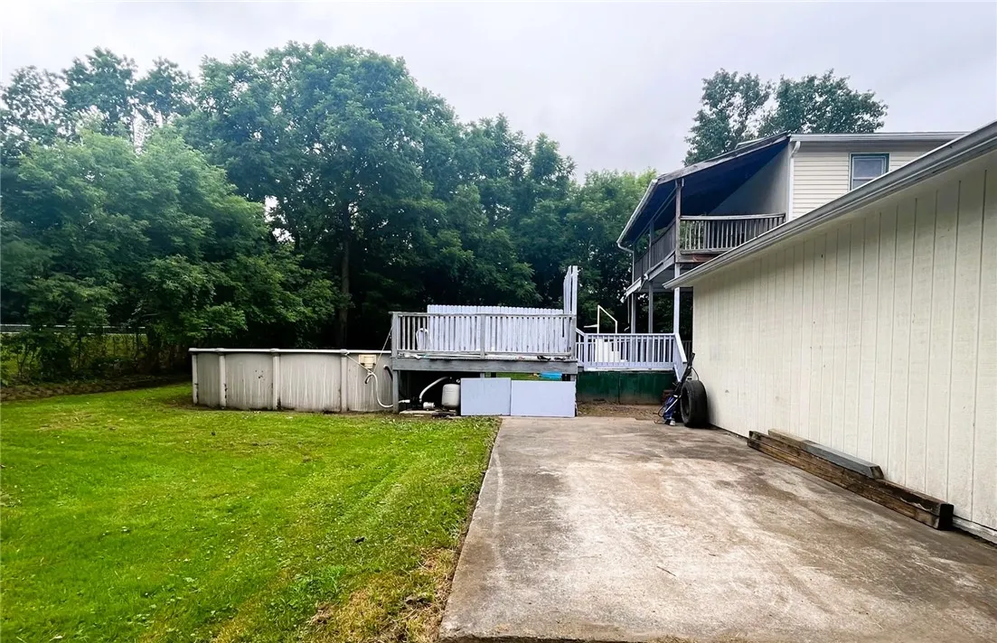 back yard