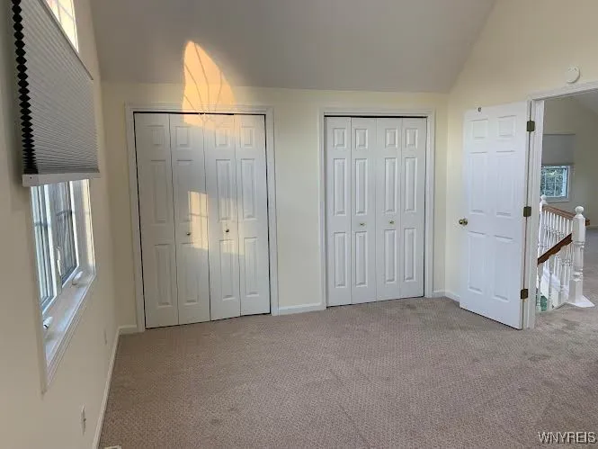 1st bedroom with 2 closets