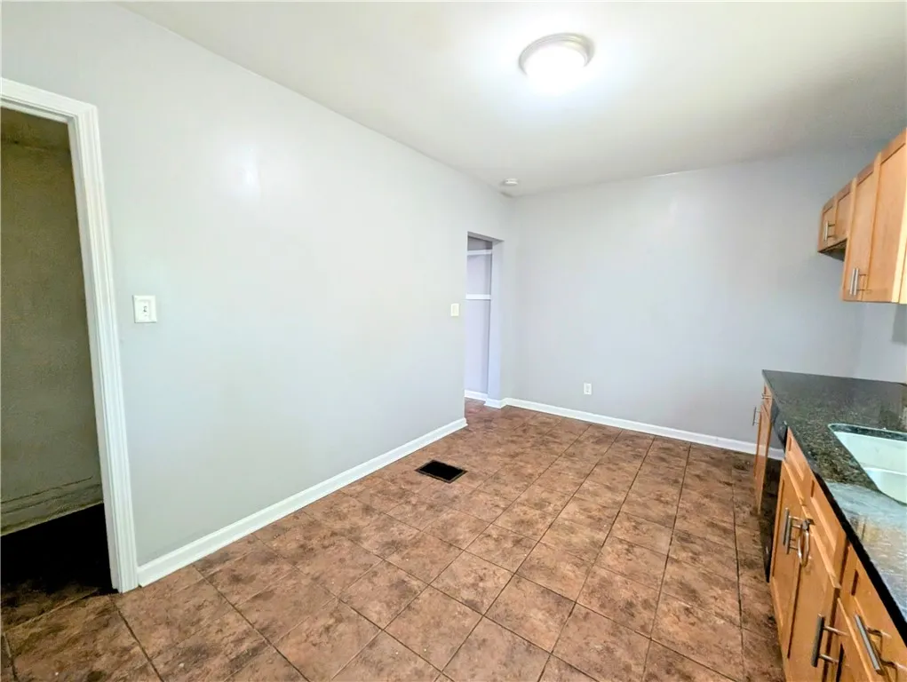 Space for an island or table