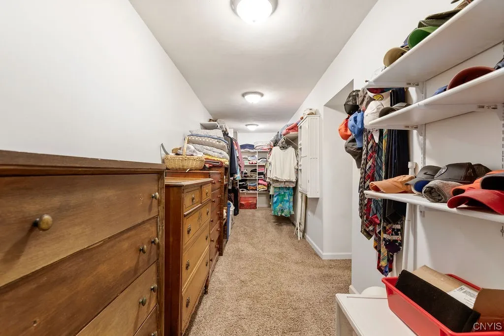 Oversized Primary Suite Closet.