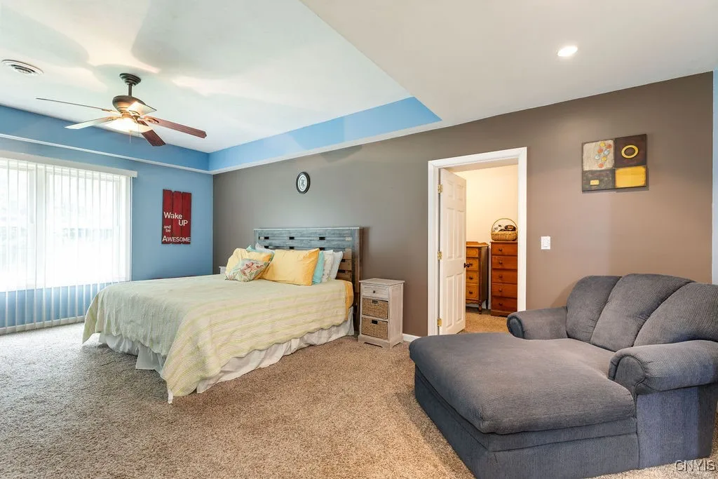 Lower Level Primary Bedroom Suite.