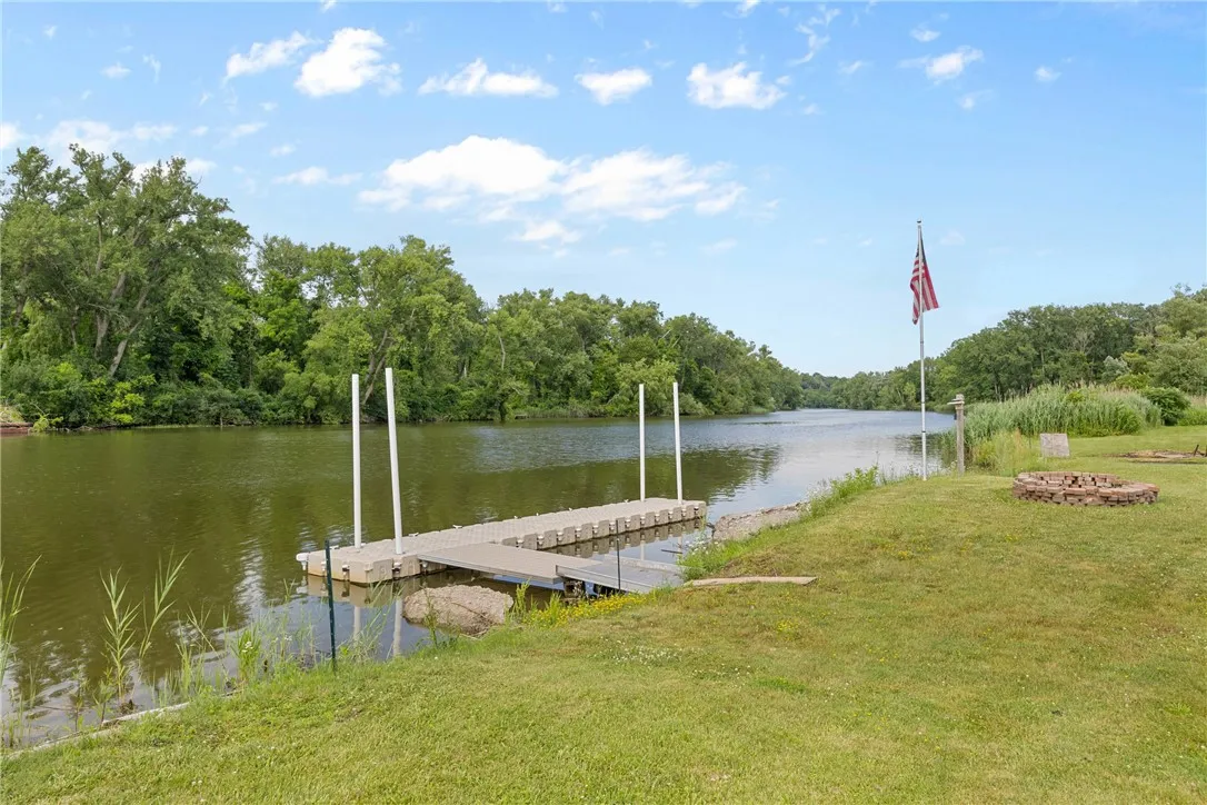 Boat Dock on the Erie Canal.
