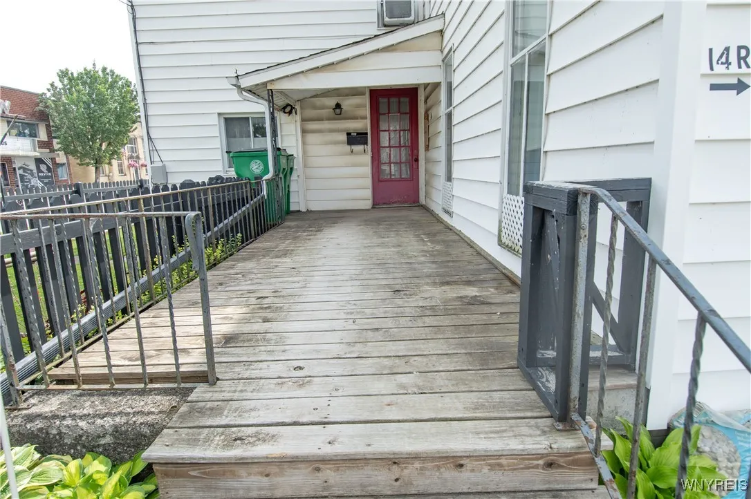 upstairs entrance